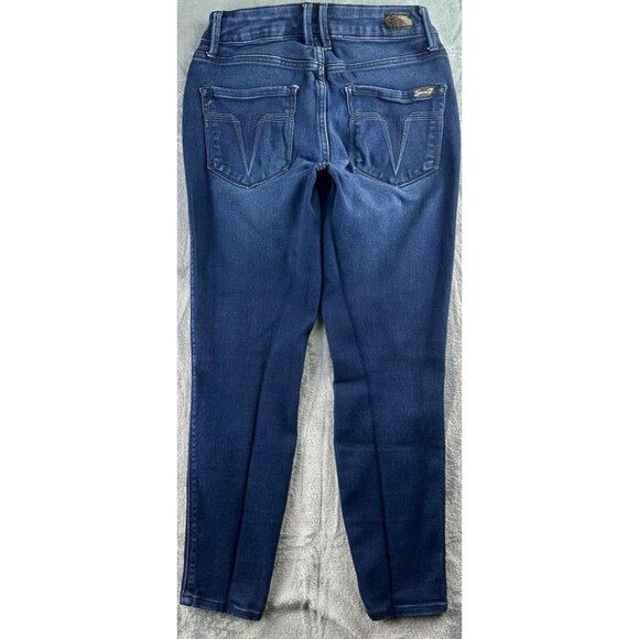 Women's SEVEN 7 Skin Fit Size 4 Petite Super Soft Body Contouring Jeans (26x25) - Picture 1 of 16